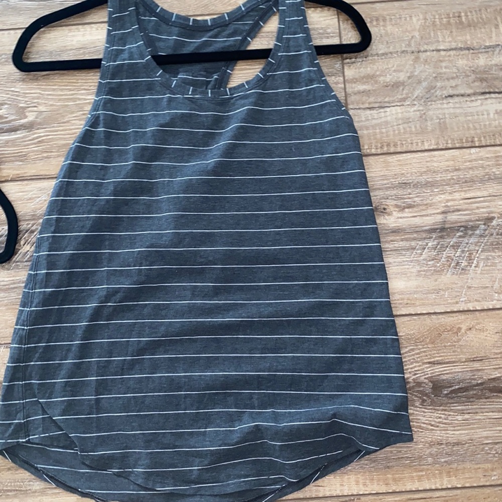 lululemon striped tank top
